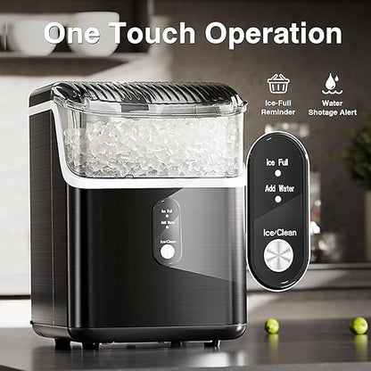 Antarctic Star Nugget Ice Maker Countertop, Chewable Nugget Ice Machine - Image 6