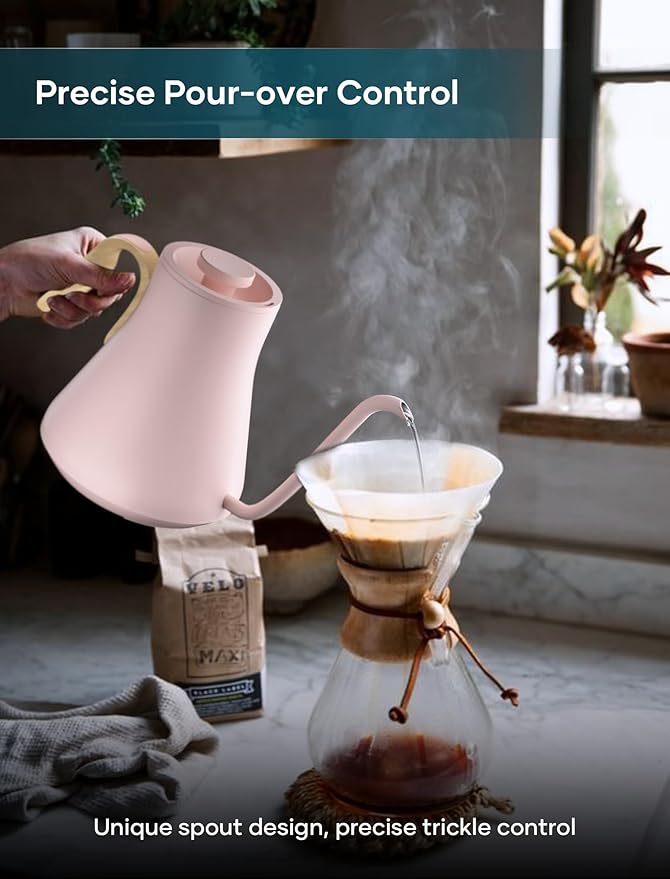 Gooseneck Electric Kettle with ±1℉ Temperature Control - Image 3