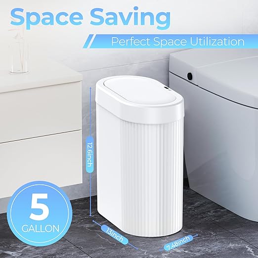 5 Gallon Bathroom Trash Can - Image 5