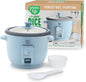 GreenLife Rice Cooker with Removable PFAS-Free Ceramic Nonstick Pot, 3-Cups by GreenLife
