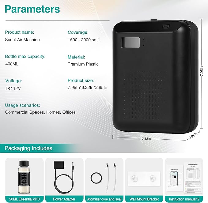 Scent Air Machine Starter Kit – Waterless Diffuser - Image 8