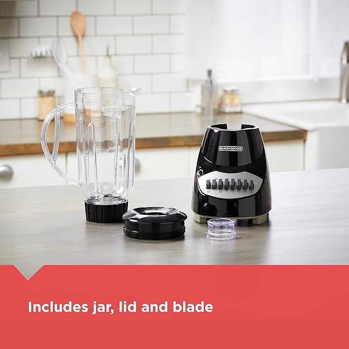 BLACK+DECKER Crush Master Blender, 10-Speeds - Image 4