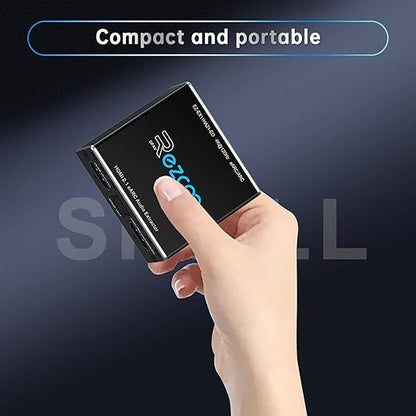 4K@120Hz HDMI 2.1 eARC Audio Extractor 1 in 1 Out Support VRR ALLM HDCP2.3 ARC - Image 8