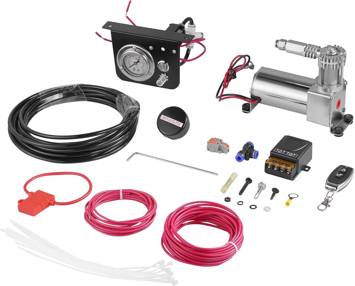 vevor air shock controller kit, 12v 100psi on, main product view