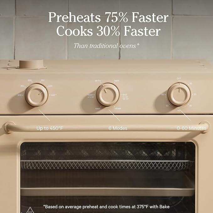 Our Place Large Wonder Oven | 6-in-1 Stainless Steel Air Fryer Toaster Oven - Image 5