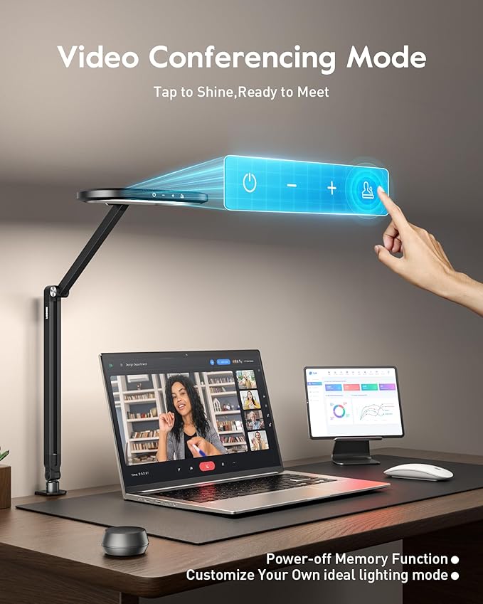 LED Desk Lamp for Home Office, Eye-Care Double-Sided Desk Light - Image 7