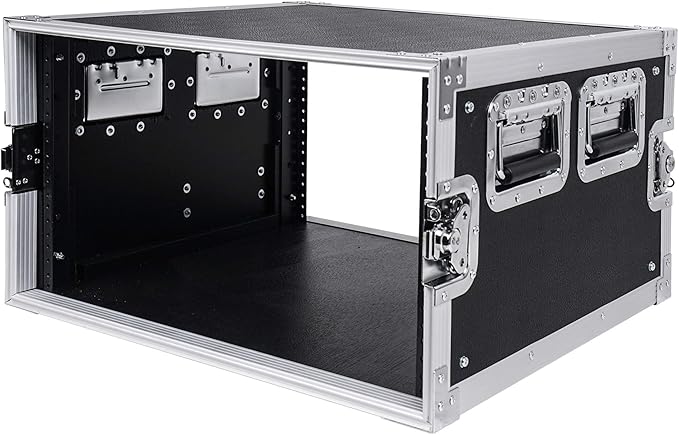Sound Town 6U PA/DJ Rack/Road Case, - Image 3