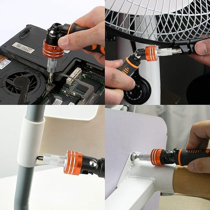Precision Ratchet Screwdriver Set, JAKEMY 69 in 1 Household Screwdriver Home - Image 5