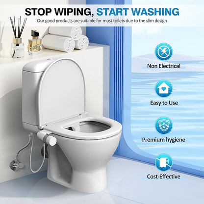 Non-Electric Bidet Dual Mode Bidet Attachment - Image 7