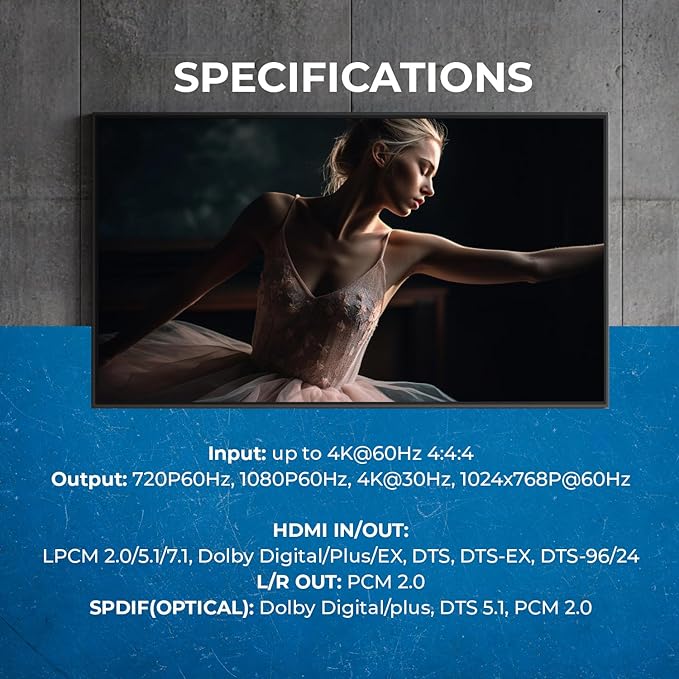 OREI 4K 2x2 HDMI or USB-C Video Wall Controller Processor Display Upto 4K 60hz - Image 7
