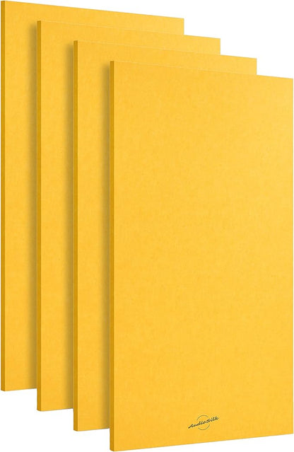 AudioSilk Acoustic Panels, 4 Pack ROOM KIT by AudioSilk