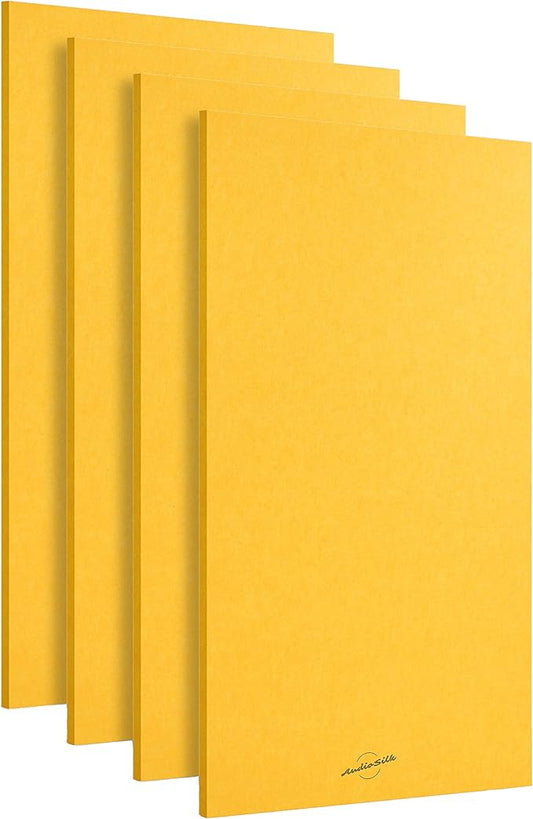 AudioSilk Acoustic Panels, 4 Pack ROOM KIT by AudioSilk