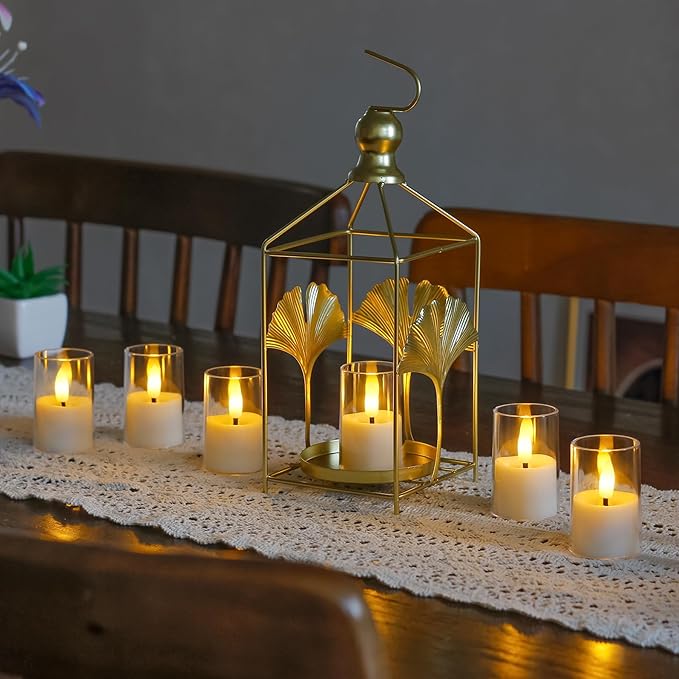 Rechargeable Acrylic Flameless Votive Candles - Image 2
