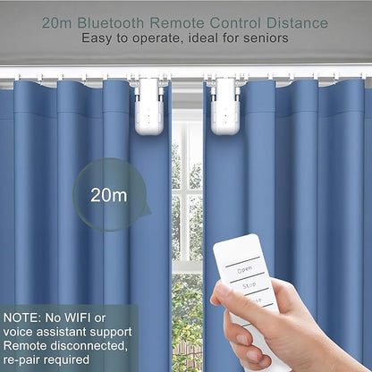 Takkicept Automatic Curtain Opener 2 Pack: Smart Electric Curtains Closer Robot - Image 6