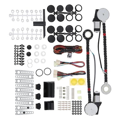 JDMSPEED New Universal Electric Power Window Lift Regulator Conversion Kit by JDMSPEED