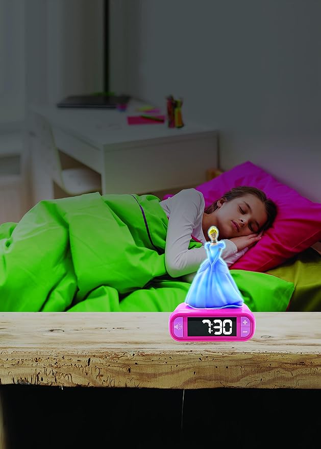 LEXiBOOK - Disney Princess Digital Alarm Clock - Image 4
