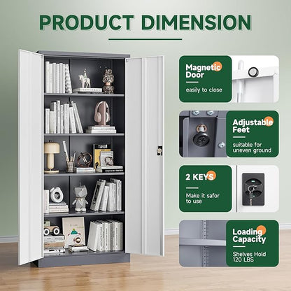 Letaya Metal Garage Storage Cabinets - Image 6