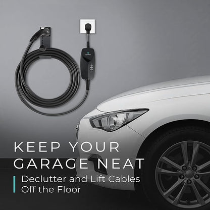Lectron Electric Vehicle Charger Nozzle Holster Dock & J-Hook Combo - Image 2