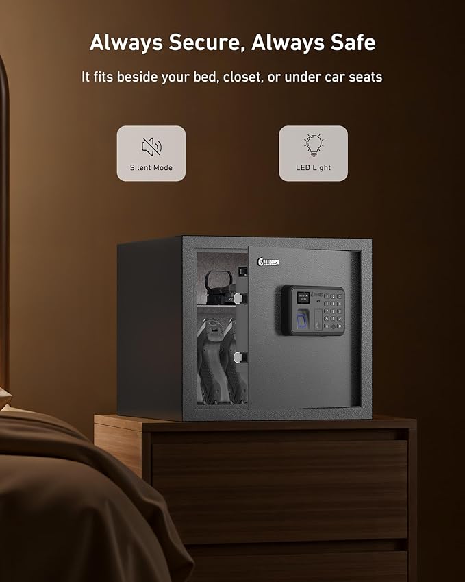 Billconch Smart Gun Safe for Multiple Pistols - Image 8