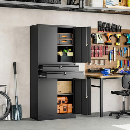 Yizosh Metal Garage Storage Cabinet - Image 6