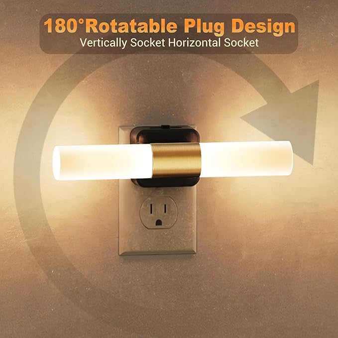 JandCase LED Night Light, Night Lights Plug into Wall, 3000K Soft White - Image 8