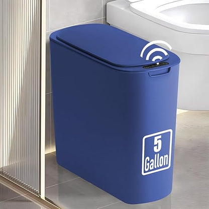 TIPGO 5 Gallon Motion Senor Bathroom Trash Can by TIPGO