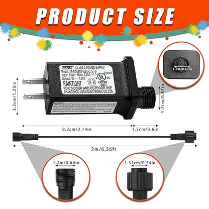 5V1A Class 2 Power Supply Replacement Model JT-DC050V1000-C LED Transformer - Image 3