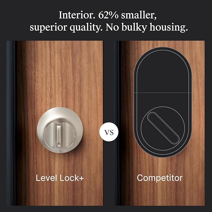 Level Lock+ WiFi Deadbolt Smart Lock - Image 3