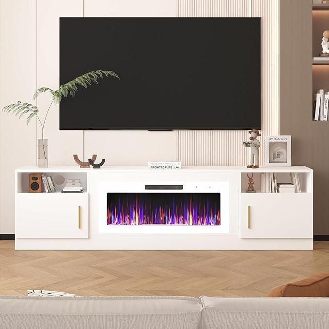 Lemberi Fireplace tv Stand - Image 8