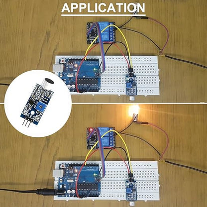 DAOKAI 5PCS Microphone Sensor Module High Sensitivity Sound Detection Sound - Image 7