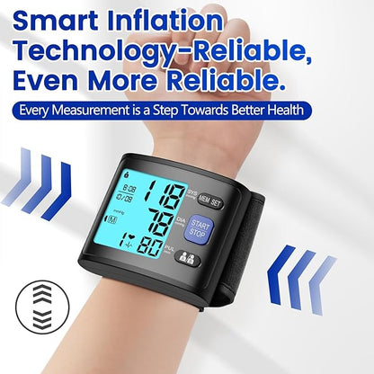 Blood Pressure Monitor Wrist Blood Pressure Cuff Automatic BP Machine - Image 5