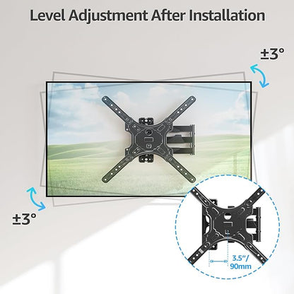 MOUNTUP TV Wall Mounts for Most 26-60 Inches TVs, Full Motion TV Bracket - Image 6
