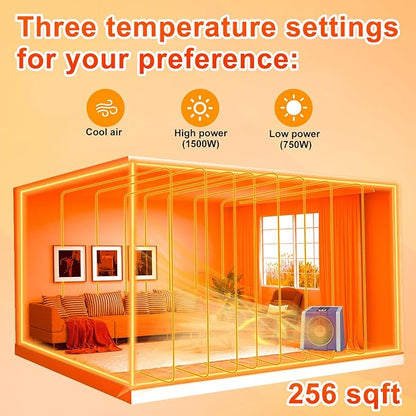 HEATIT Space Heater with Remote - Image 3