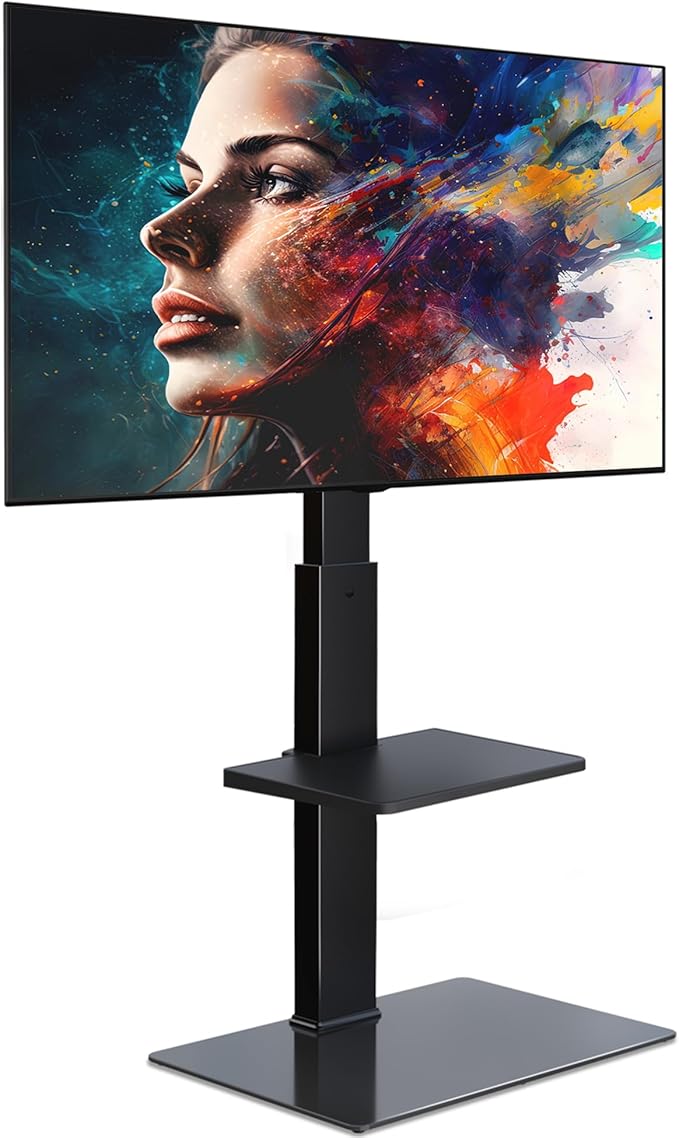 FITUEYES Swivel Floor TV Stand by FITUEYES
