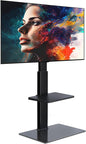 FITUEYES Swivel Floor TV Stand by FITUEYES