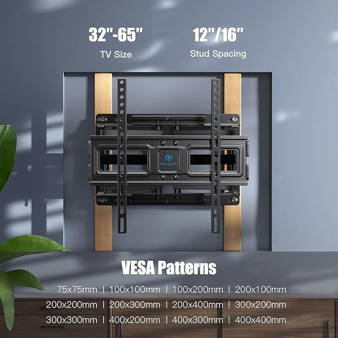 PERLESMITH TV Wall Mount Full Motion - Image 2