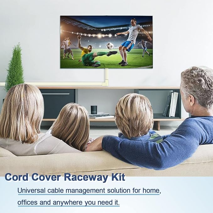 Cord Cover Wall Raceway Kit - Image 5
