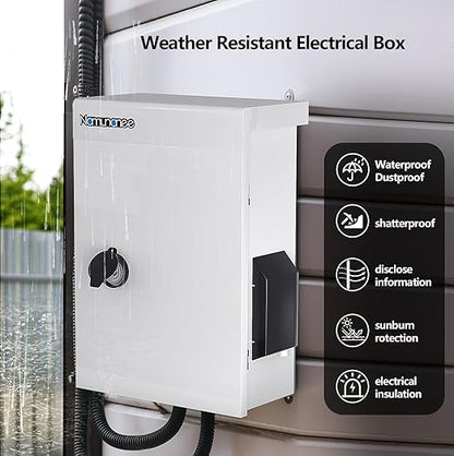 Outdoor Electrical Box with Thermostat and Fan, Cold-Rolled Steel Plate - Image 2