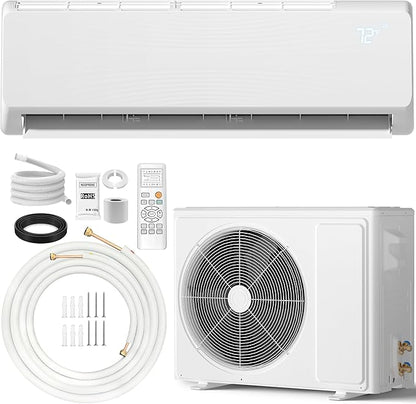 18000 BTU Mini Split Air Conditioner ＆ Heat Pump, 230V Wall Mount Ductless by Unknown