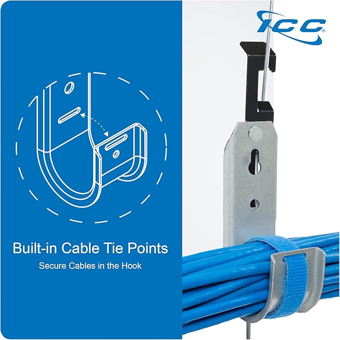 ICC Batwing J Hook 4” with Retainer Clip - Image 5