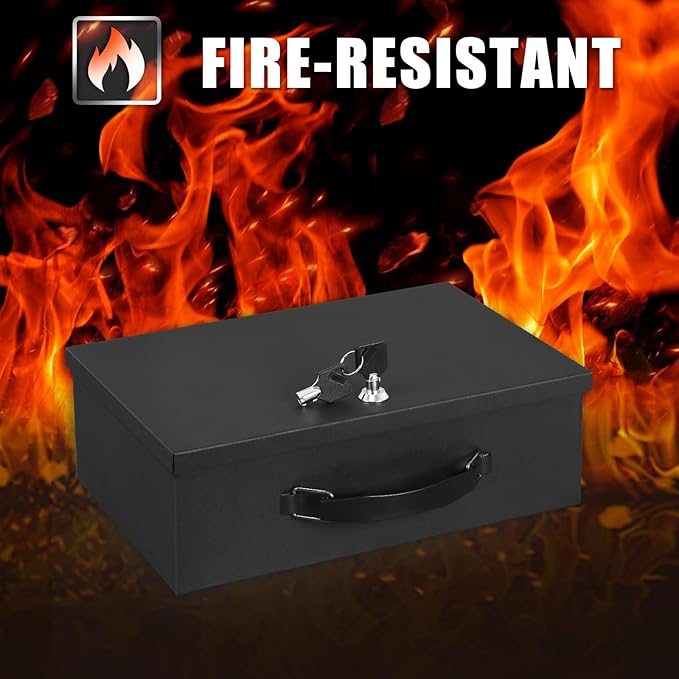 xydled Fire Resistant Safe Fire Safe Box - Image 2