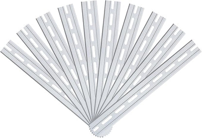 VAMRONE 20 Piece Aluminum DIN Rails, 12 Inches Long, 35mm Wide, 7.5mm High - Image 6