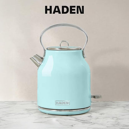 Haden Heritage 1.7 Liter Stainless Steel Electric Kettle, Hot Water Kettle - Image 7