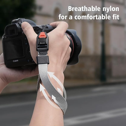 Manbily Camera Wrist Strap, Quick Release Camera Hand Strap - Image 4