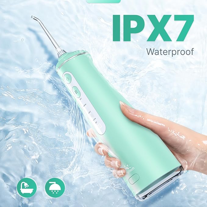 Water Flosser for Teeth, Cordless Oral Irrigator Portable Dental Cleaner Picks - Image 7