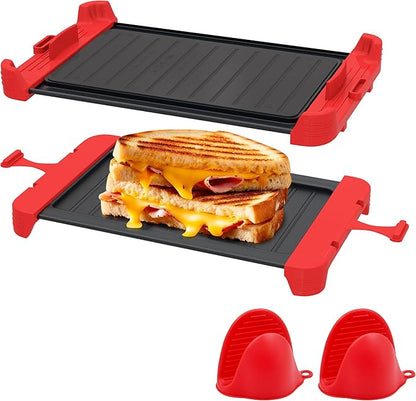Microwave Sandwich Maker & Grill Cheese Maker by Lkicwah