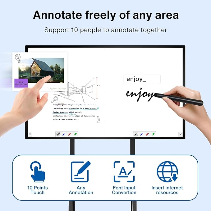 49" 1080P Interactive Smart Board - Image 3