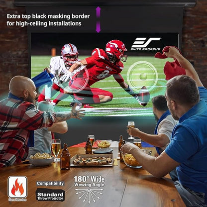 Elite Screens Saker Tab-Tension AcousticProUHD RC1 Kit, 100-INCH 24" Drop - Image 6