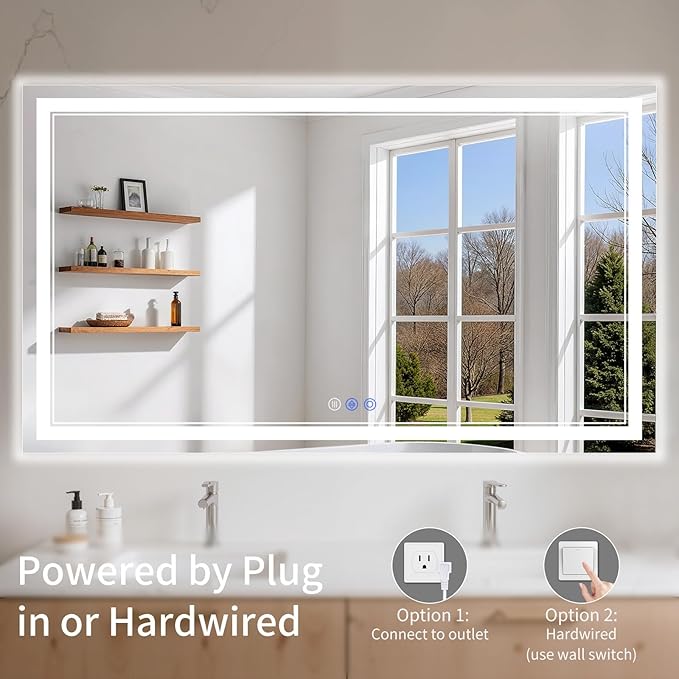 36"x60" LED Bathroom Mirror - Image 7