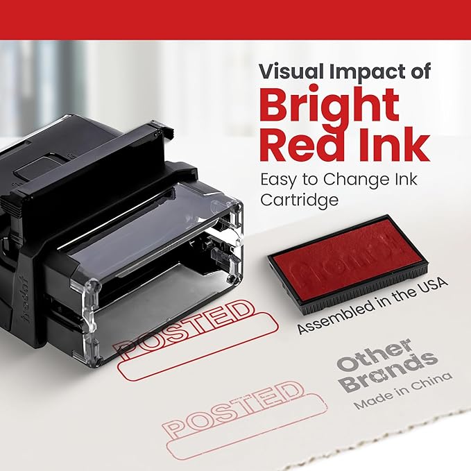 Promot Posted Self Inking Rubber Stamp - Image 4
